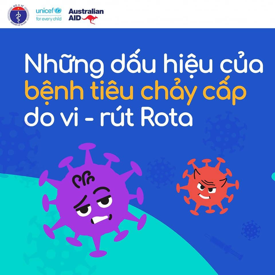 NHỮNG DẤU HIỆU BỆNH TIÊU CHẢY CẤP DO VI-RÚT ROTA CHA MẸ CẦN LƯU Ý