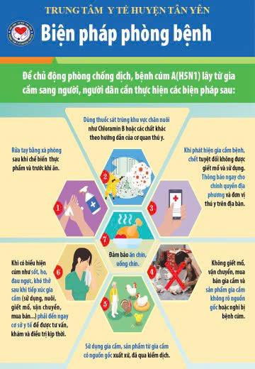 BIỆN PHÁP PHÒNG BỆNH CÚM A(H5N1)