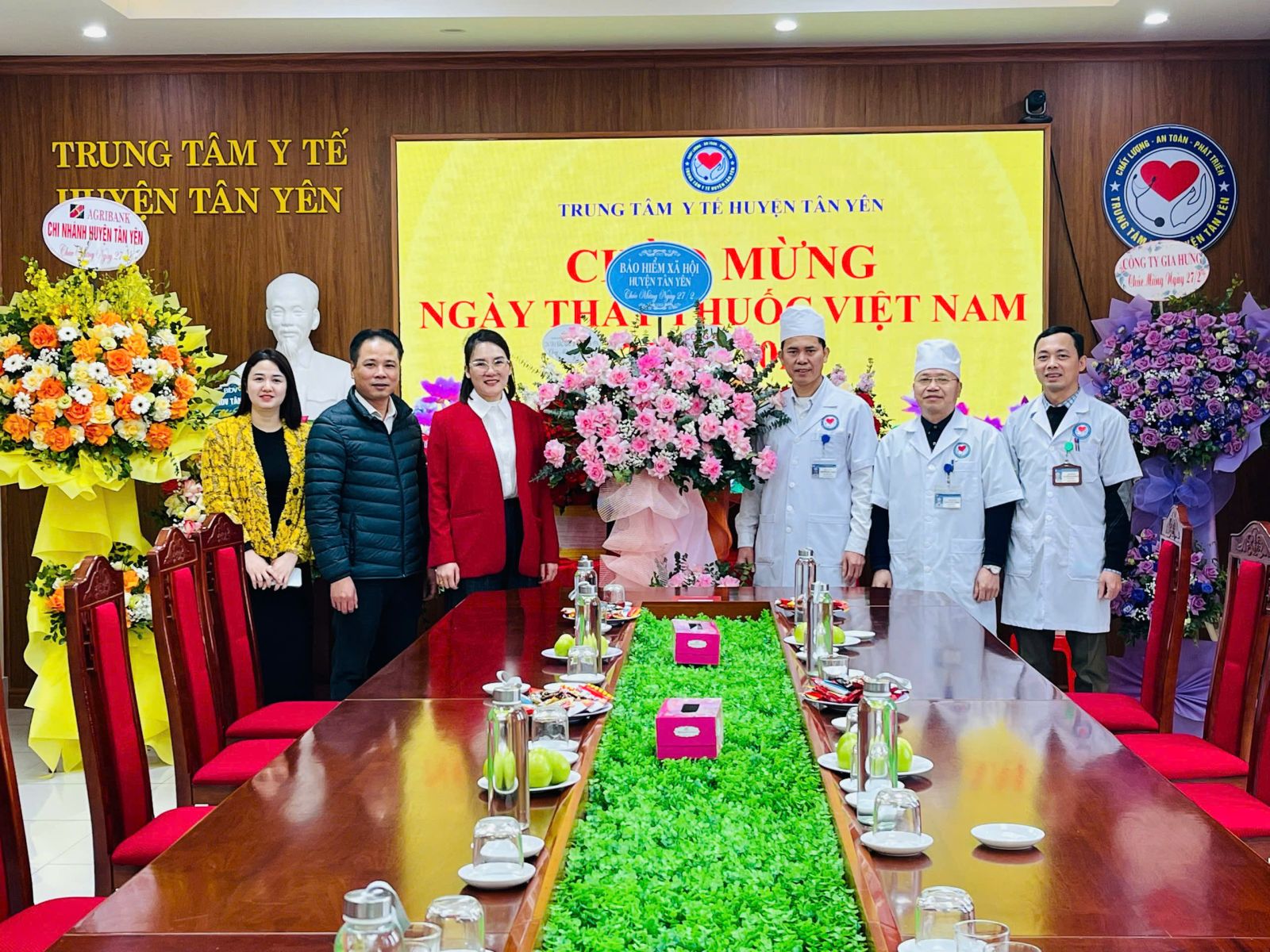 Trung tâm Y tế Tân Yên kỷ niệm 70 năm ngày thầy thuốc Việt Nam